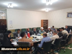  برگزاری جلسه ی شورای فرهنگی و امور اجتماعی استان خوزستان  2