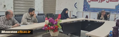 در دانشگاه فرهنگیان استان خوزستان برگزار گردید:

برگزاری جلسه کارگروه مشترک دوره های توانمندسازی استان خوزستان 