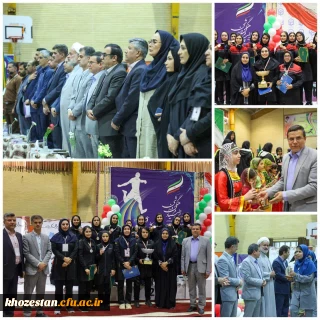 کسب مقام نائب قهرمان دختران استان خوزستان