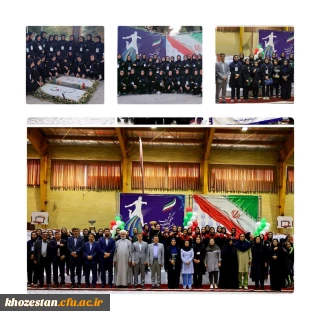 درخشش کاروان ورزشی دختران دانشجومعلم دانشگاه فرهنگیان خوزستان
