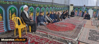 به همت دانشگاه فرهنگیان خوزستان انجام گرفت:

برگزاری مراسم افتتاحیه موکب دانشگاه فرهنگیان استان خوزستان در مرز چذابه با حضور معاون فرهنگی دانشگاه فرهنگیان