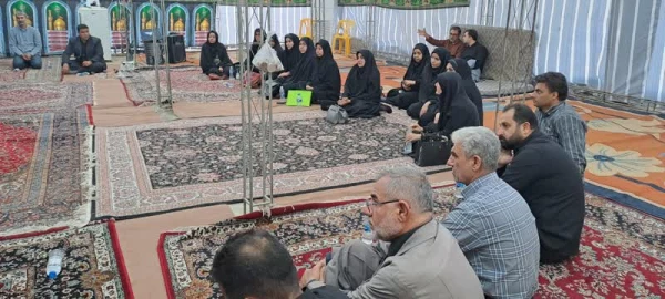 برگزاری مراسم افتتاحیه موکب دانشگاه فرهنگیان استان خوزستان در مرز چذابه با حضور معاون فرهنگی دانشگاه فرهنگیان 5