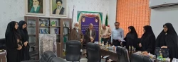 آیین تکریم و معارفه سرپرست پردیس فاطمه الزهرا اهواز برگزار گردید  3