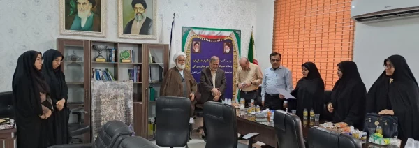 آیین تکریم و معارفه سرپرست پردیس فاطمه الزهرا اهواز برگزار گردید  3
