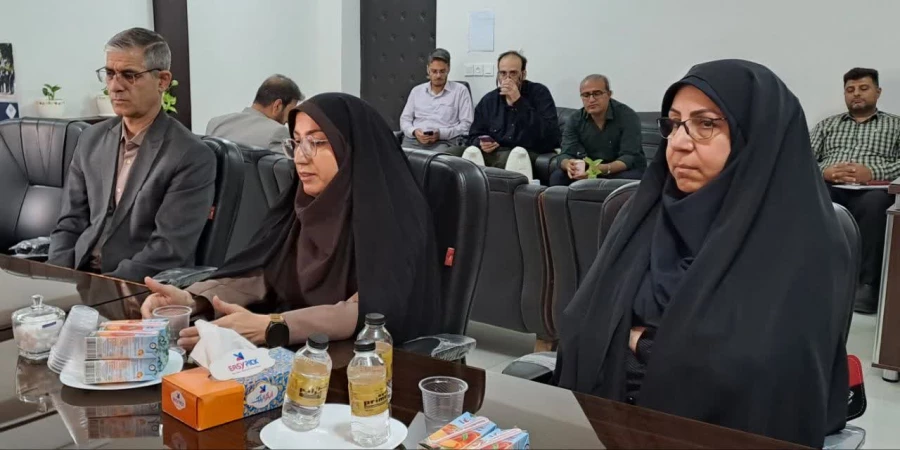 آیین تکریم و معارفه سرپرست پردیس فاطمه الزهرا اهواز برگزار گردید  6