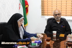 برگزاری جلسه با عوامل آشپزخانه در پردیس حضرت فاطمه الزهرا(س) اهواز