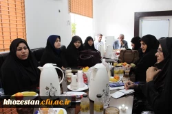 جلسه هم اندیشی سرپرست پردیس حضرت فاطمه الزهرا(س) با اعضای هیات علمی