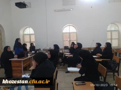 دوره کارورزی ۱ و ۳ ویژه اساتید پردیس حضرت فاطمه الزهرا(س) اهواز