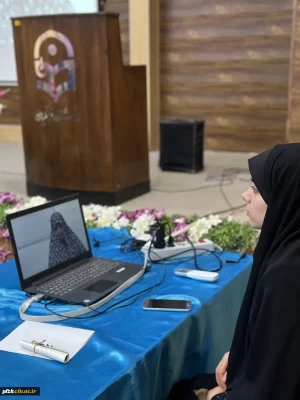 برگزاری مراسم جهت تببین نقش زنان در دفاع مقدس با حضور بانو عصمت احمدیان، مادر شهیدان فرجوانی، توسط کانون اندیشه های انقلاب اسلامی پردیس حضرت فاطمه الزهرا(س) با همکاری دفتر نهاد مقام معظم رهبری