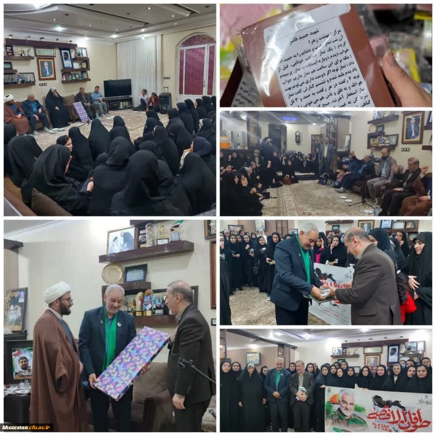 به مناسبت پیروزی مقاومت فلسطین، اولین دیدار یاد یاران با خانواده شهید مدافع حرم، سید مهدی موسوی
