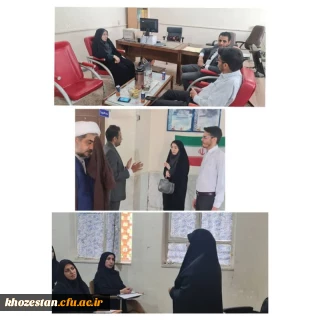 بازدید سرپرست پردیس حضرت فاطمه الزهرا(س) از مرکز مهارت آموزی شوش