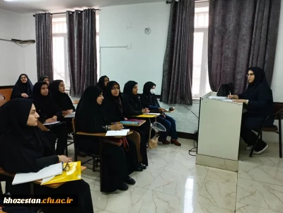 برگزاری کلاسهای پودمان اول مهارت اموزان ماده ۲۸ در پردیس حضرت فاطمه الزهرا (س) اهواز