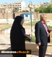 بازدید مدیر محترم بهسازی و توانمندسازی دانشگاه فرهنگیان از پردیس حضرت فاطمه الزهرا(س) اهواز