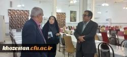 بازدید مدیر محترم بهسازی و توانمندسازی دانشگاه فرهنگیان از پردیس حضرت فاطمه الزهرا(س) اهواز