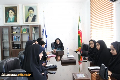 برگزاری جلسه شورای صنفی دانشجویان در پردیس حضرت فاطمه الزهرا(س) اهواز