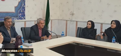 در دانشگاه فرهنگیان استان خوزستان برگزار گردید:

نشست اساتید هیئت علمی،مامورآموزشی و مدرسان حق التدریس با معاون مرکز توسعه وبهسازی و توانمندی سرمایه انسانی دانشگاه فرهنگیان