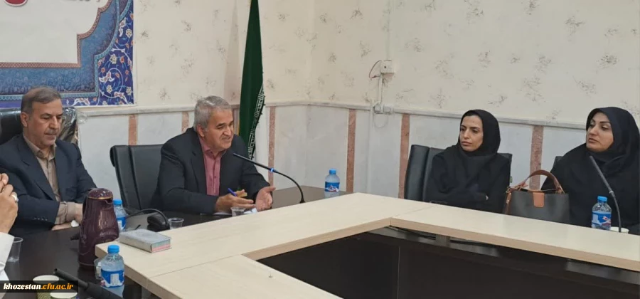 نشست اساتید هیئت علمی،مامورآموزشی و مدرسان حق التدریس با معاون مرکز توسعه وبهسازی و توانمندی سرمایه انسانی دانشگاه فرهنگیان 2