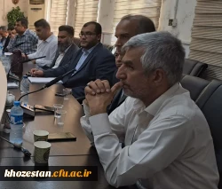 نشست اساتید هیئت علمی،مامورآموزشی و مدرسان حق التدریس با معاون مرکز توسعه وبهسازی و توانمندی سرمایه انسانی دانشگاه فرهنگیان 3