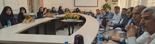 نشست اساتید هیئت علمی،مامورآموزشی و مدرسان حق التدریس با معاون مرکز توسعه وبهسازی و توانمندی سرمایه انسانی دانشگاه فرهنگیان 6