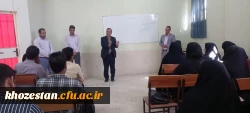 بازدید رئیس امور پردیس های دانشگاه فرهنگیان استان خوزستان از مرکز مهارت آموزی شادگان  2