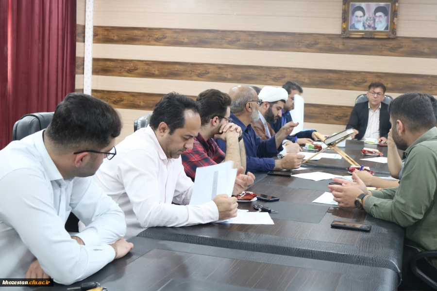 برگزاری جلسه شورای سرای طیبه 2