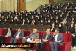 برگزاری آئین استقبال از نو دانشجو معلمان دانشگاه فرهنگیان-پردیس حضرت فاطمه الزهرا(س) اهواز
