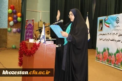 برگزاری آئین استقبال از نو دانشجو معلمان دانشگاه فرهنگیان-پردیس حضرت فاطمه الزهرا(س) اهواز