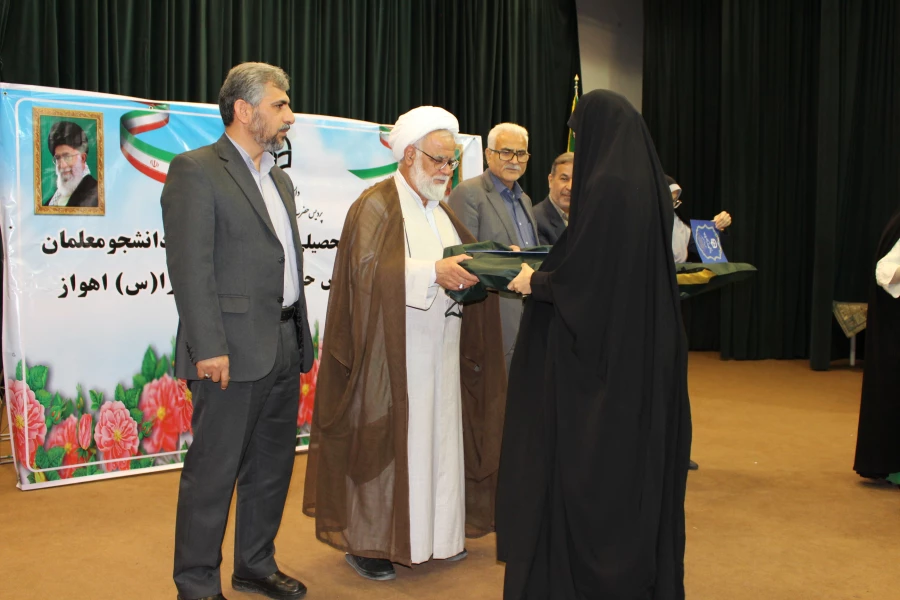 برگزاری آئین استقبال از نو دانشجو معلمان دانشگاه فرهنگیان-پردیس حضرت فاطمه الزهرا(س) اهواز