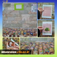 برپایی غرفه هیئت فاطمیون پردیس فاطمه الزهرا (س) اهواز در آیین استقبال از نودانشجومعلمان ورودی 1402