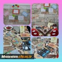 برپایی غرفه کانون مهدویت زیر نظر دفتر نهاد رهبری پردیس فاطمه الزهرا (س) اهواز