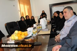 مراسم تجلیل از دانشجو معلمان ممتاز شاهد و ایثارگر پردیس حضرت فاطمه الزهرا(س) خوزستان