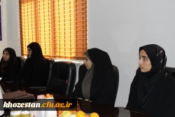 مراسم تجلیل از دانشجو معلمان ممتاز شاهد و ایثارگر پردیس حضرت فاطمه الزهرا(س) خوزستان