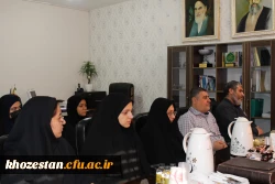 مراسم تجلیل از دانشجو معلمان ممتاز شاهد و ایثارگر پردیس حضرت فاطمه الزهرا(س) خوزستان