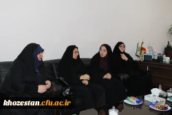 مراسم تجلیل از دانشجو معلمان ممتاز شاهد و ایثارگر پردیس حضرت فاطمه الزهرا(س) خوزستان