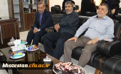 مراسم تجلیل از دانشجو معلمان ممتاز شاهد و ایثارگر پردیس حضرت فاطمه الزهرا(س) خوزستان