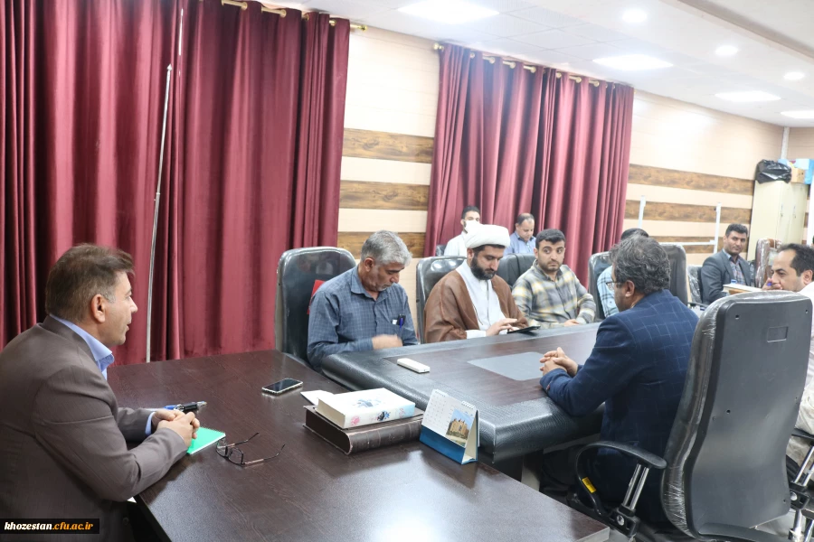 جلسه شورای اداری پردیس حضرت رسول اکرم(ص) 2