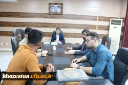 جلسه شورای صنفی با معاونت پشتیبانی پردیس دکتر حاذق نژاد 2