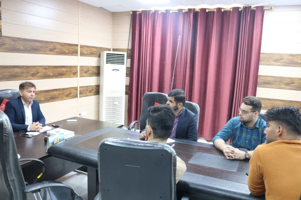 جلسه شورای صنفی با معاونت پشتیبانی پردیس دکتر حاذق نژاد 4