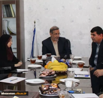 در دانشگاه فرهنگیان استان خوزستان برگزار گردید:

برگزاری نشست مشترک بین دانشگاه فرهنگیان و شرکت ملی مناطق نفت خیز جنوب