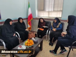 بازدید سرپرست پردیس حضرت فاطمه الزهرا(س) اهواز از مرکز دخترانه اروند آبادان