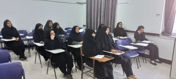 
برگزاری کارگاه به مناسبت هفته سلامت ملی بانوان در پردیس حضرت فاطمه الزهرا(س) اهواز