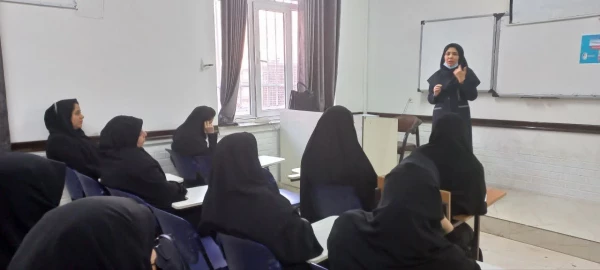 
برگزاری کارگاه به مناسبت هفته سلامت ملی بانوان در پردیس حضرت فاطمه الزهرا(س) اهواز