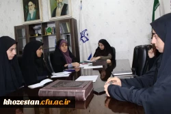 دومین جلسه شورای صنفی پردیس حضرت فاطمه الزهرا(س) برگزار شد.