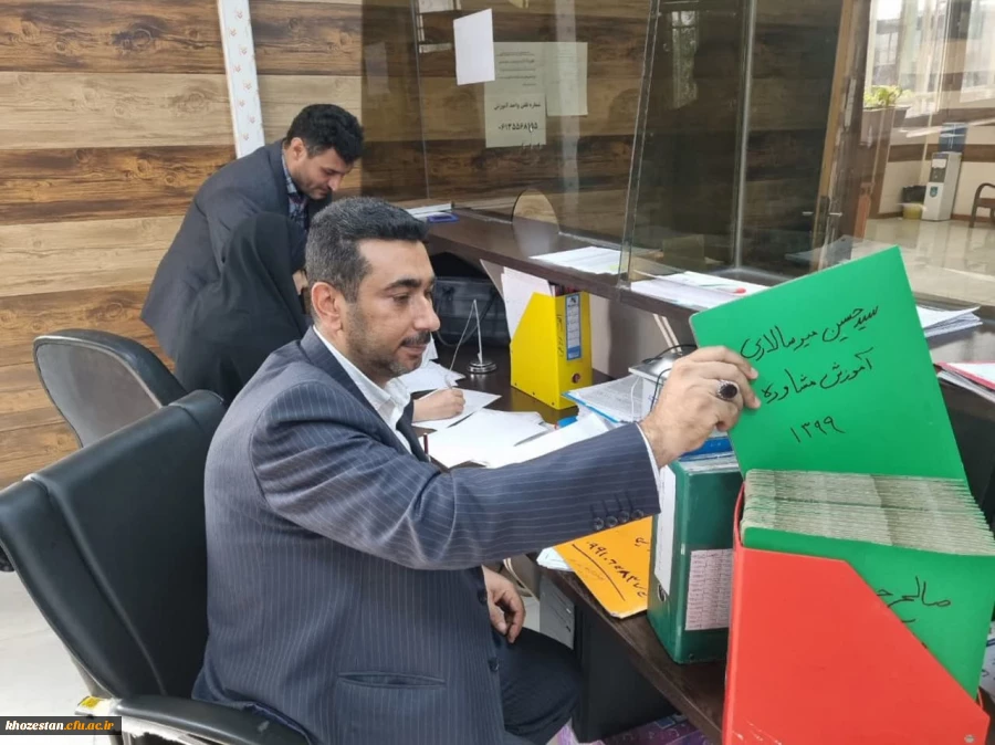 حضور مسئولین نظارت و تضمین کیفیت مدیریت پردیس های استان خوزستان در پردیس حضرت رسول اکرم (ص) اهواز 2