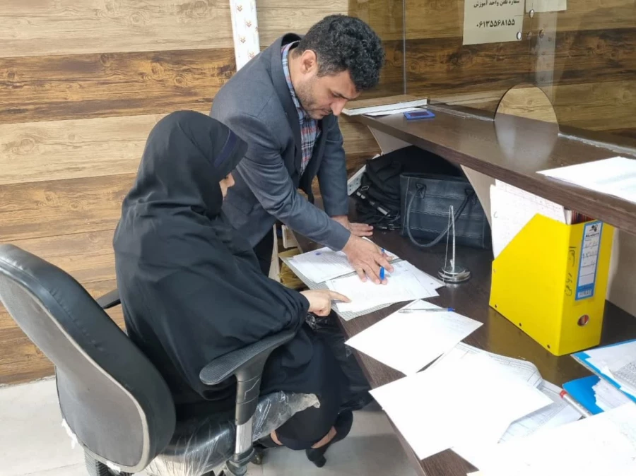 حضور مسئولین نظارت و تضمین کیفیت مدیریت پردیس های استان خوزستان در پردیس حضرت رسول اکرم (ص) اهواز 2