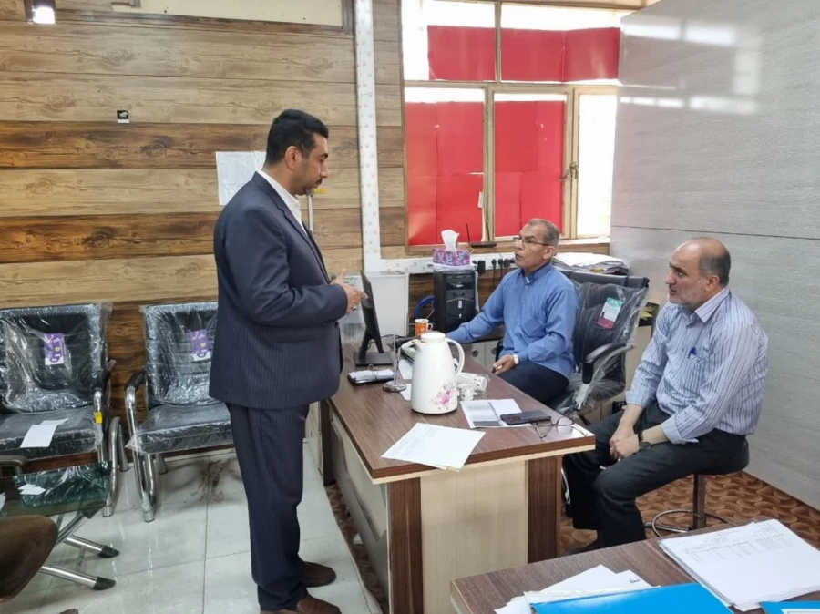 حضور مسئولین نظارت و تضمین کیفیت مدیریت پردیس های استان خوزستان در پردیس حضرت رسول اکرم (ص) اهواز 2