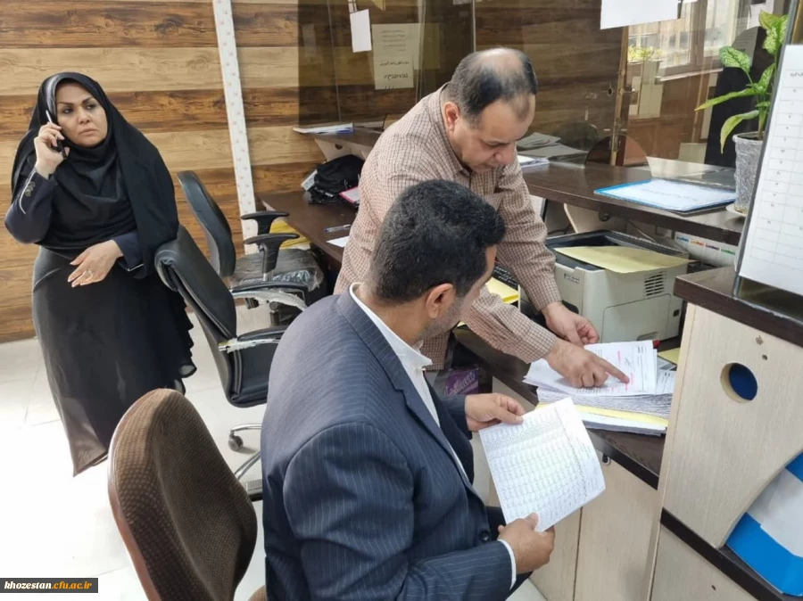 حضور مسئولین نظارت و تضمین کیفیت مدیریت پردیس های استان خوزستان در پردیس حضرت رسول اکرم (ص) اهواز 2