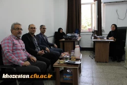 بازدید مالی از پردیس حضرت فاطمه الزهرا(س) اهواز