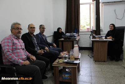 بازدید مالی از پردیس حضرت فاطمه الزهرا(س) اهواز