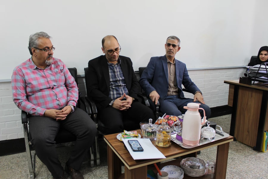 بازدید مالی از پردیس حضرت فاطمه الزهرا(س) اهواز